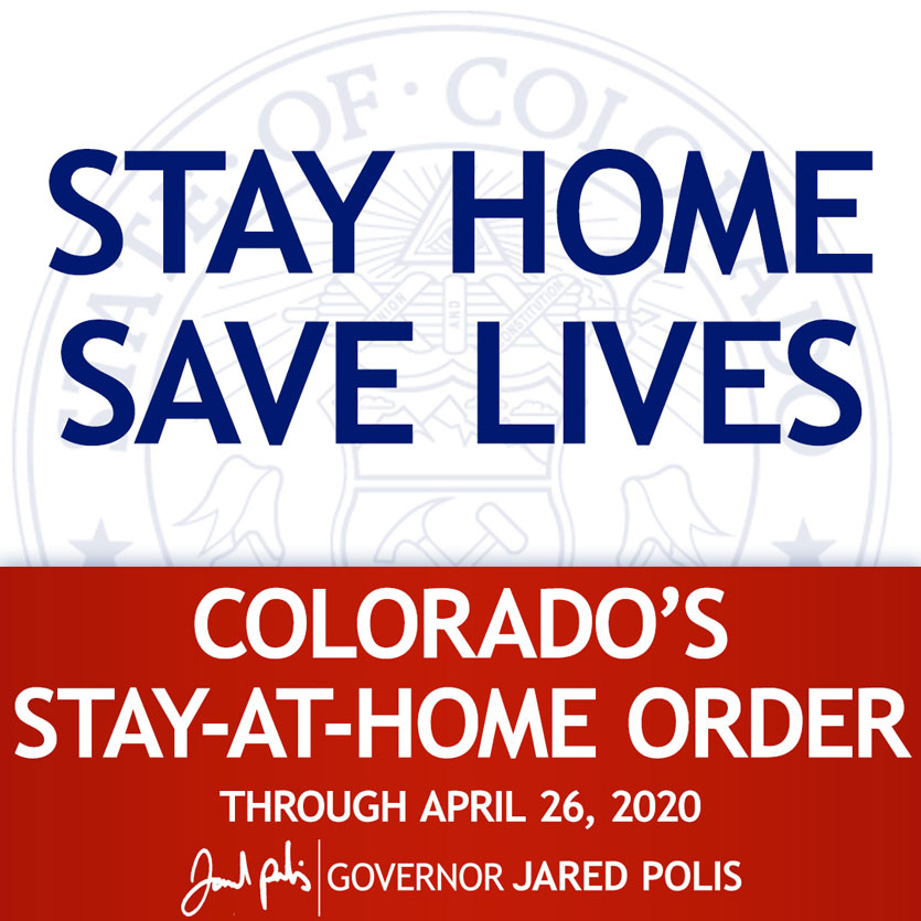 Stay At Home Order through 4-26-2020